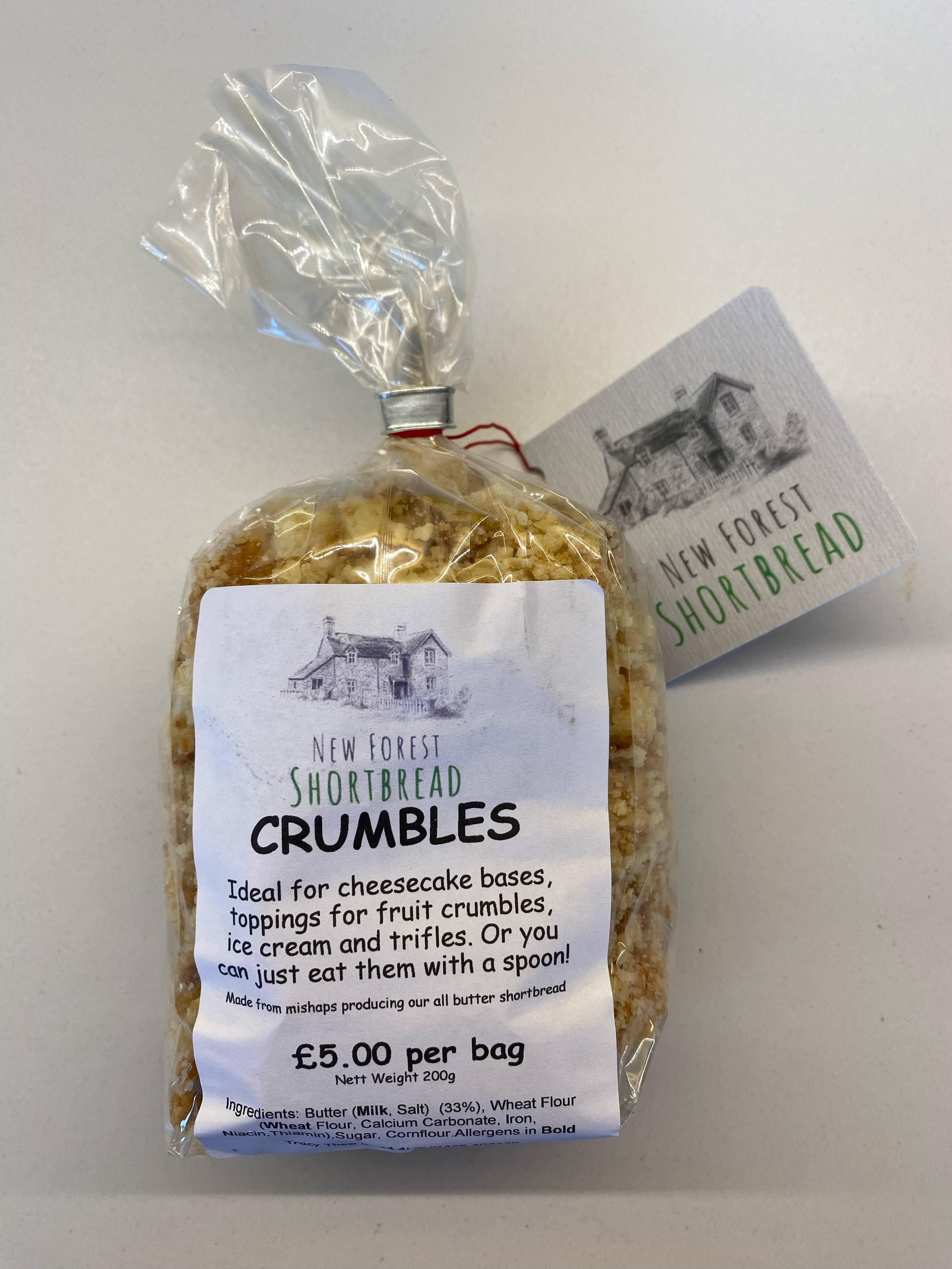 New Forest Shortbread Crumbles