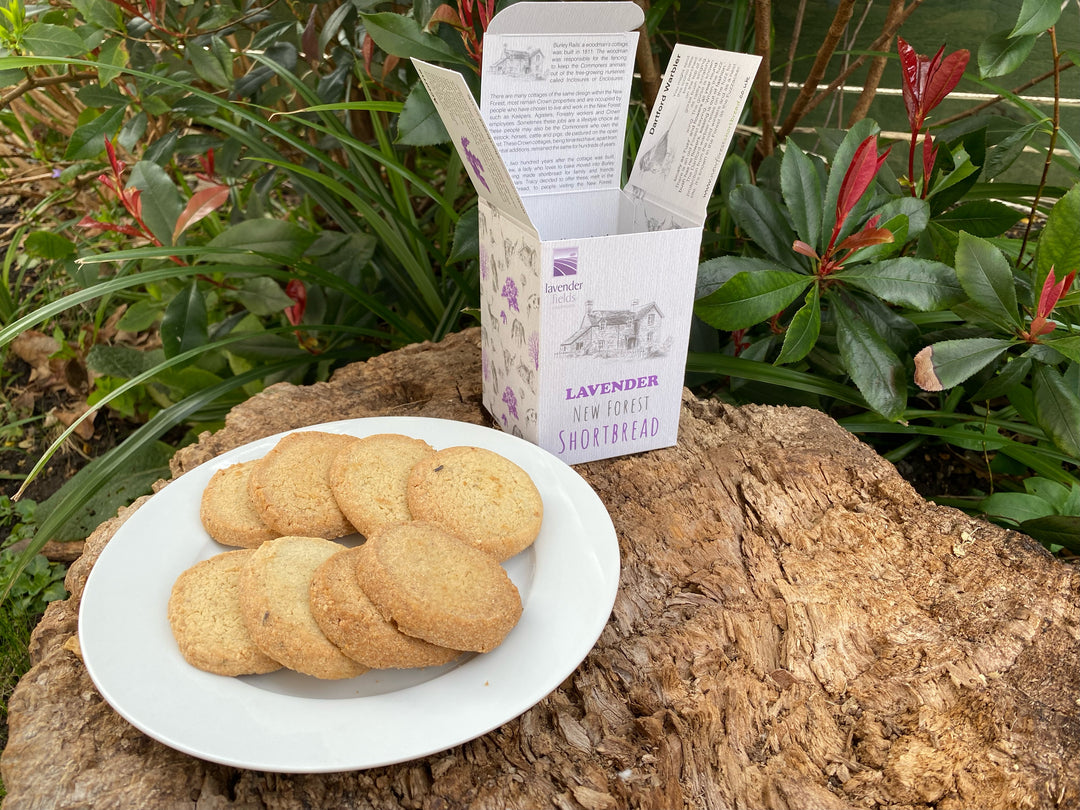 Lavender flavoured New Forest Shortbread