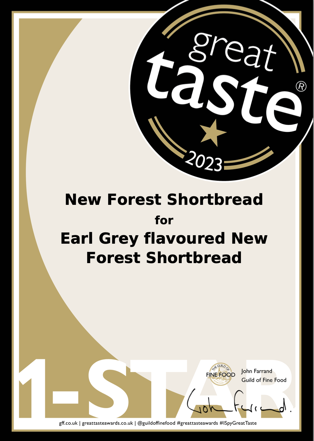 2023 Great Taste Award