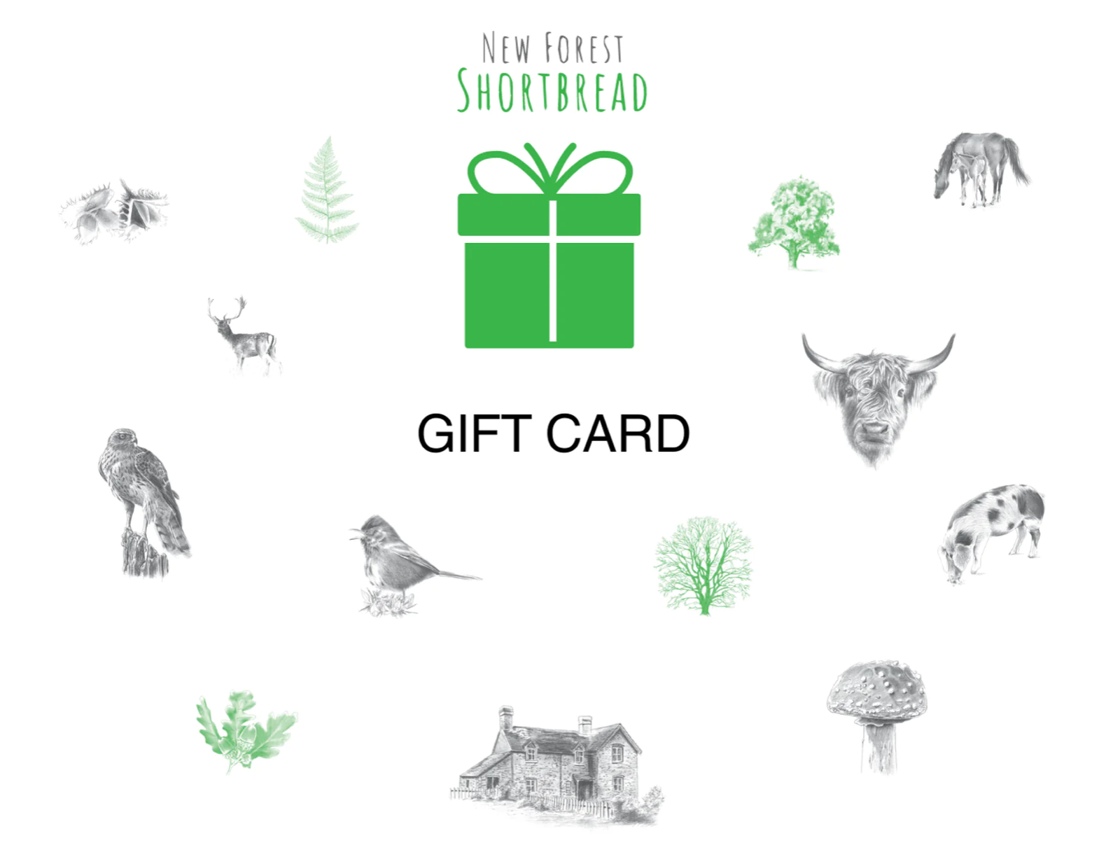 The New Forest Shortbread Gift Card