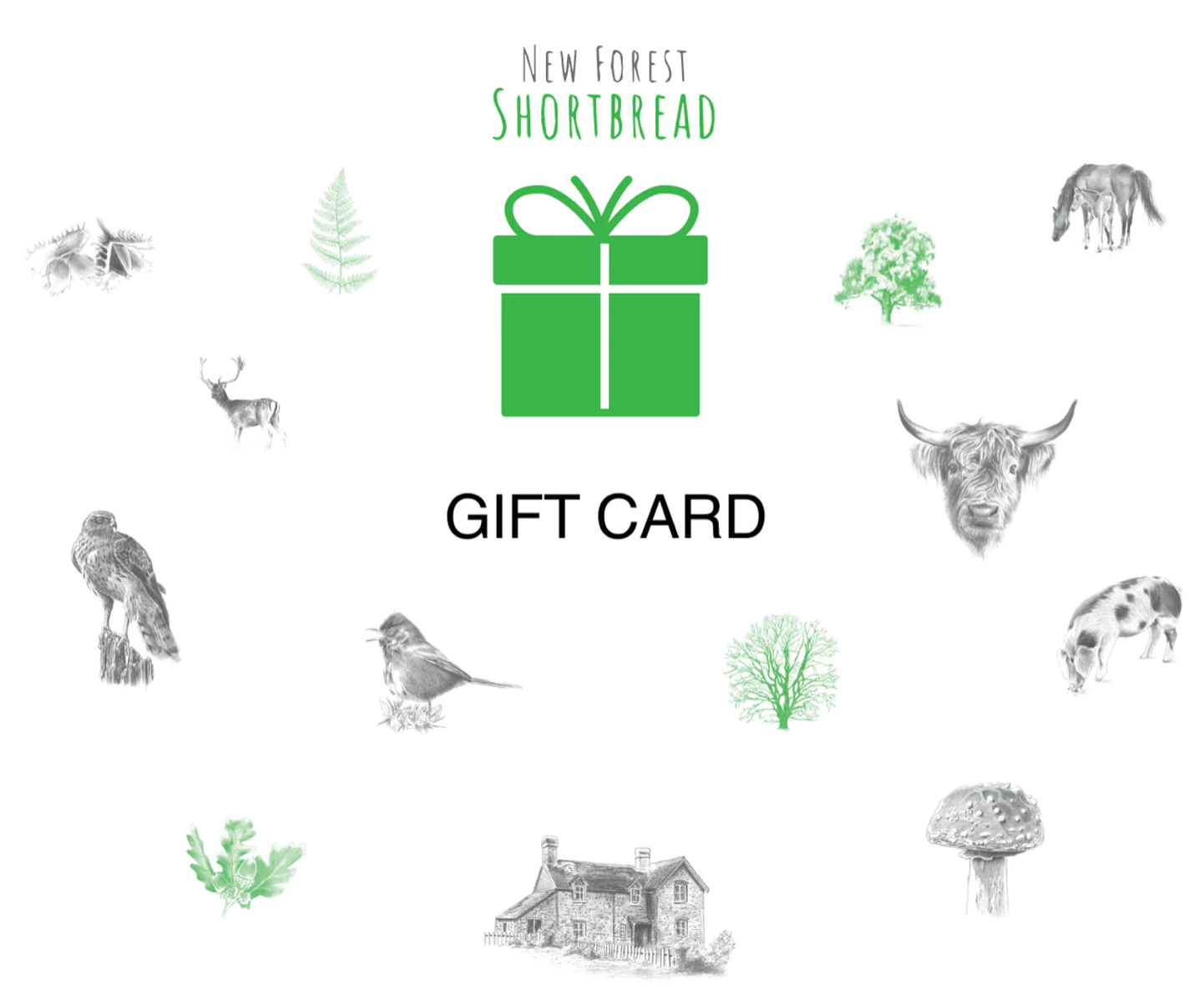 New Forest Shortbread Gift Card