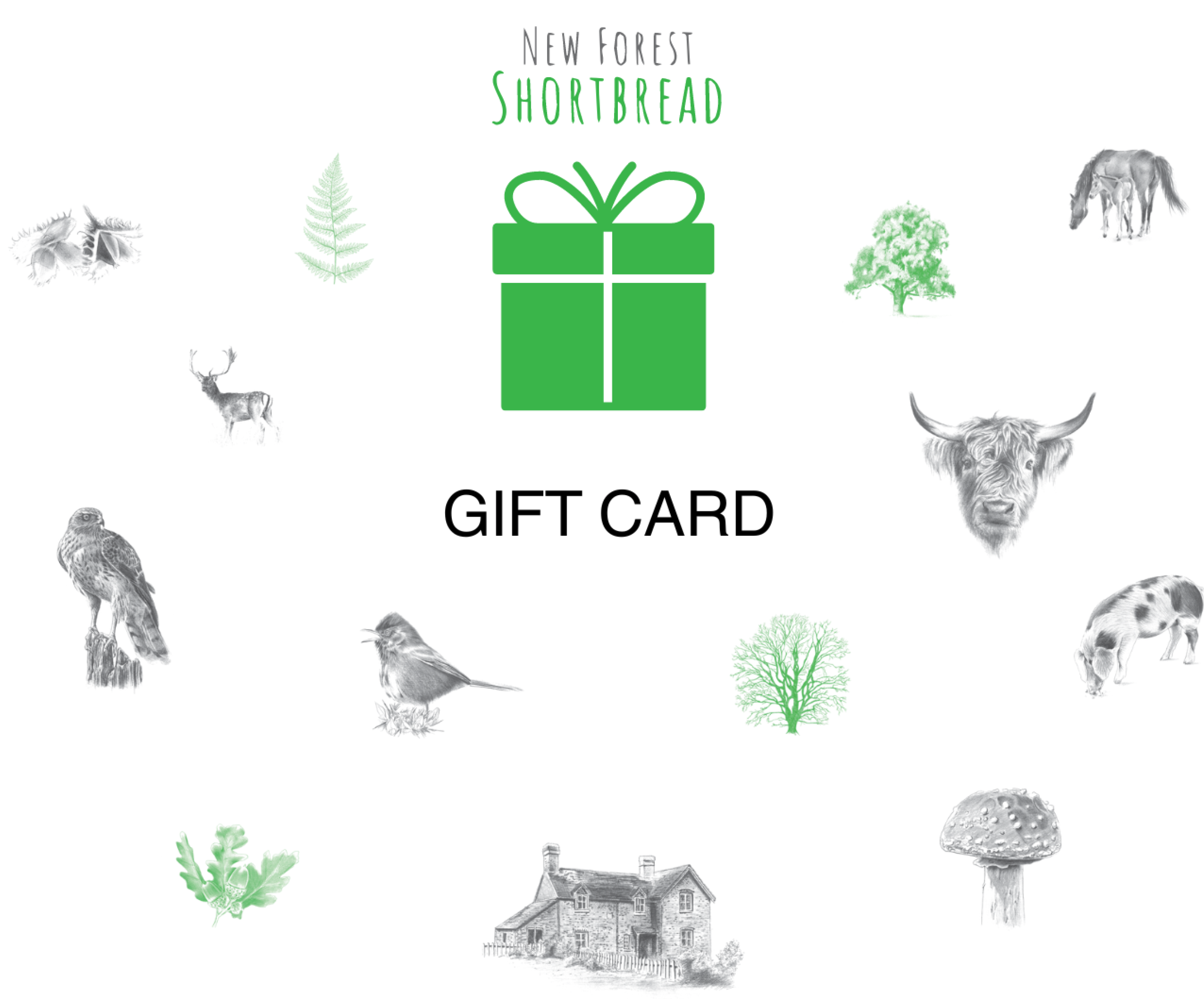 New Forest Shortbread Gift Card