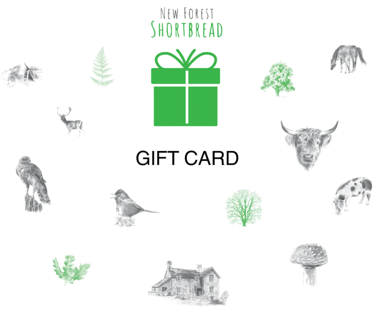 New Forest Shortbread Giftcard