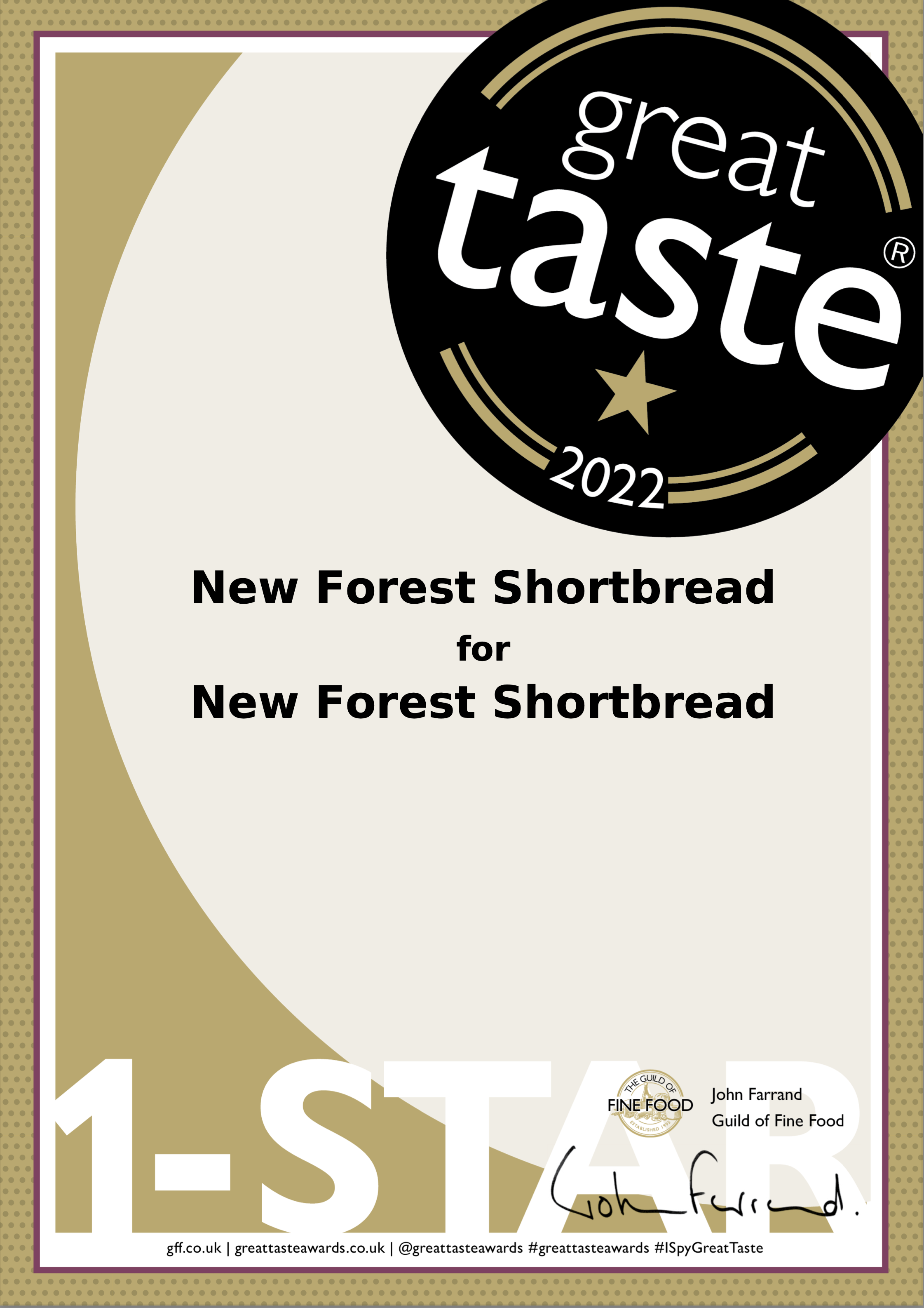 Great Taste Award