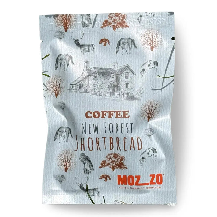 Coffee Flavoured New Forest Shortbread - Snack Pack (2 Pieces)