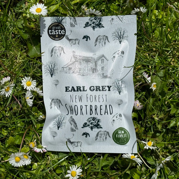 Earl Grey Flavoured New Forest Shortbread - Snack Pack (2 Pieces)