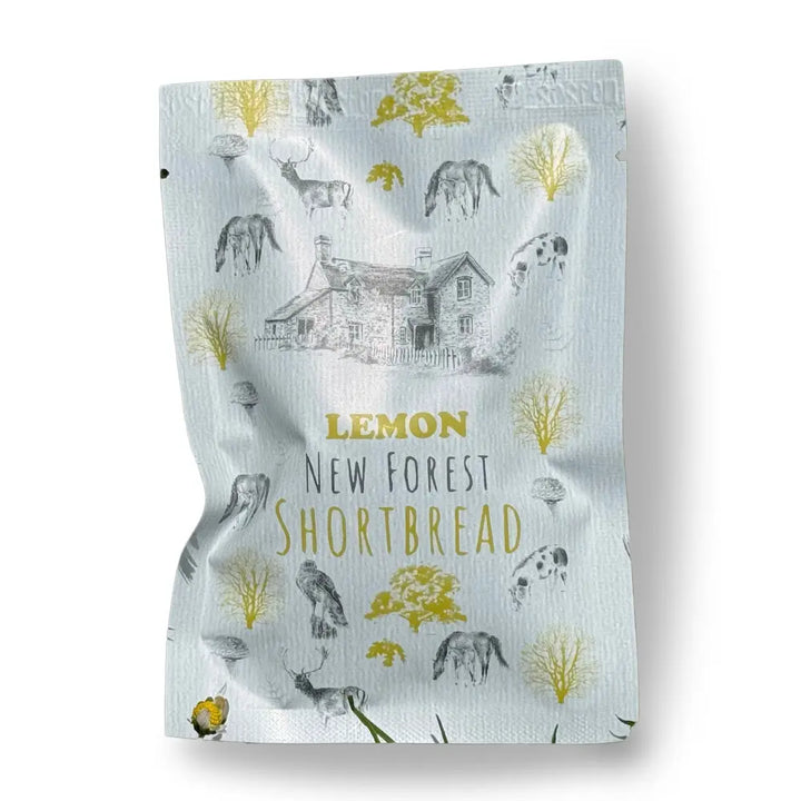 Lemon Flavoured New Forest Shortbread - Snack Pack (2 Pieces)
