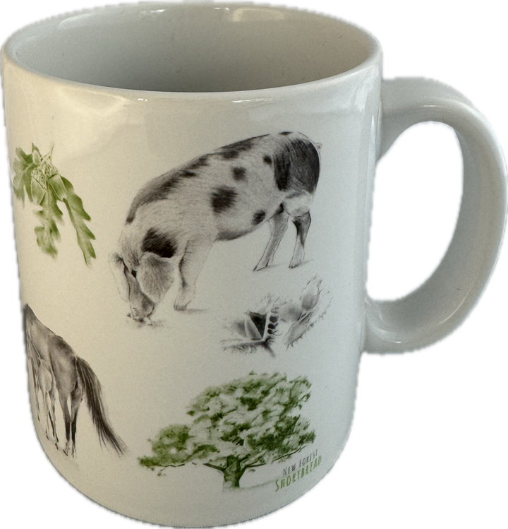 New Forest Shortbread Mug | New Forest National Park Souvenir