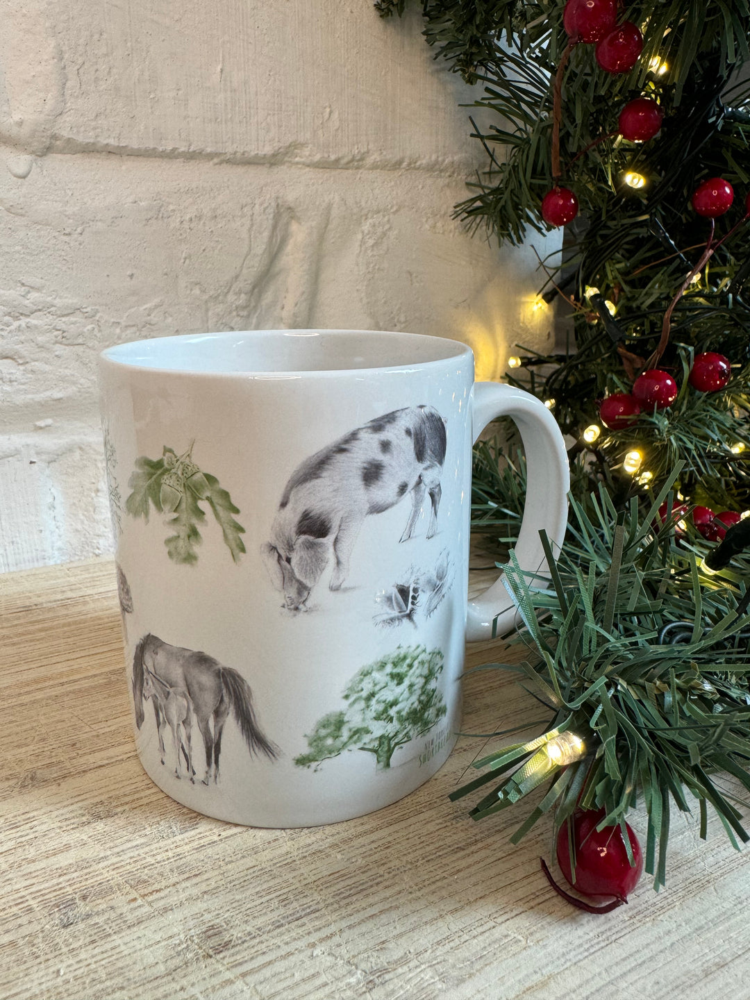 New Forest Shortbread Mug | New Forest National Park Souvenir