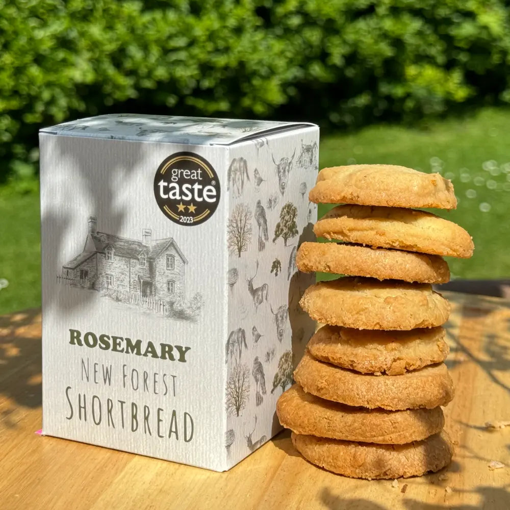 Rosemary Shortbread | All Butter Shortbread | Flavoured Shortbread